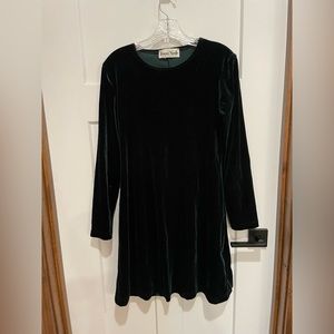 1990s Y2K Velvet Dreams Mini Dress